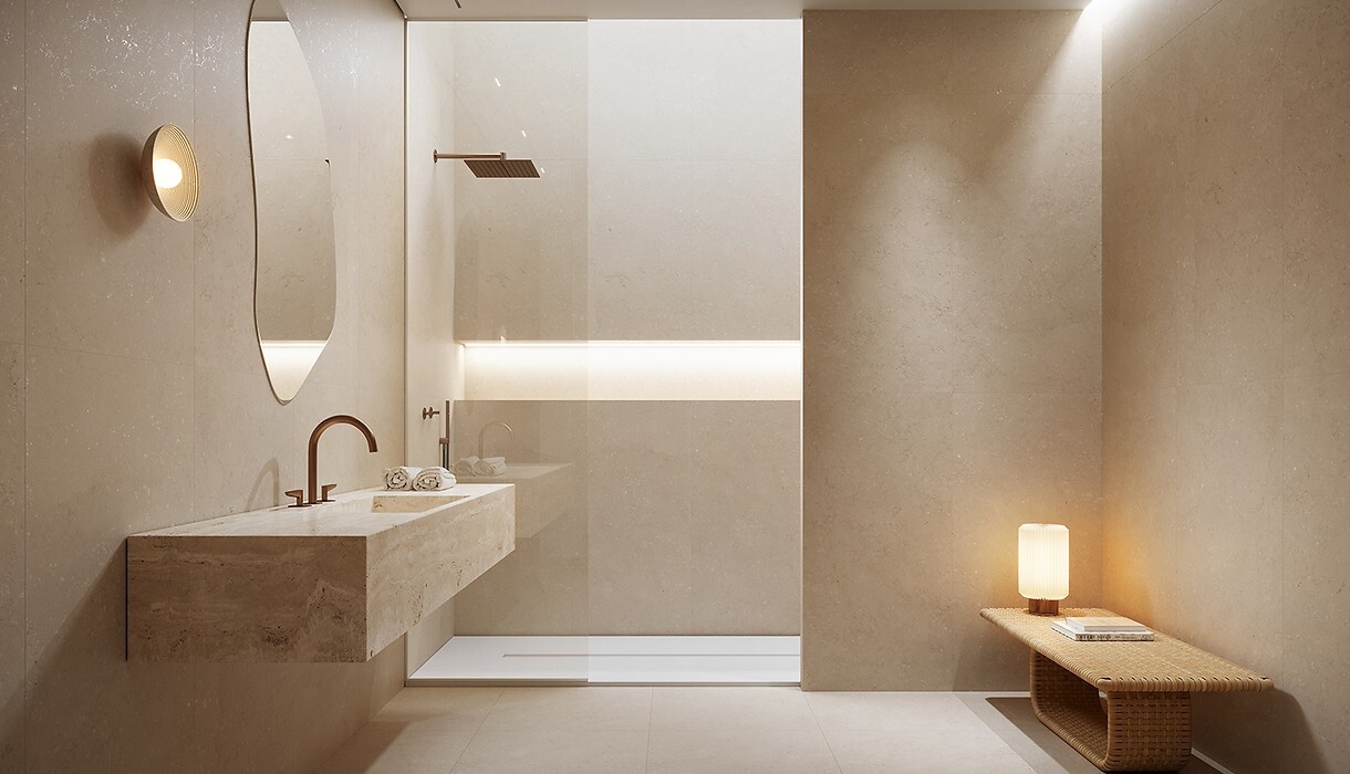 Плитка керамогранітна Kalkaria Nature Beige RECT 598x598x8 Opoczno - Зображення 11805834-cae7c.jpg