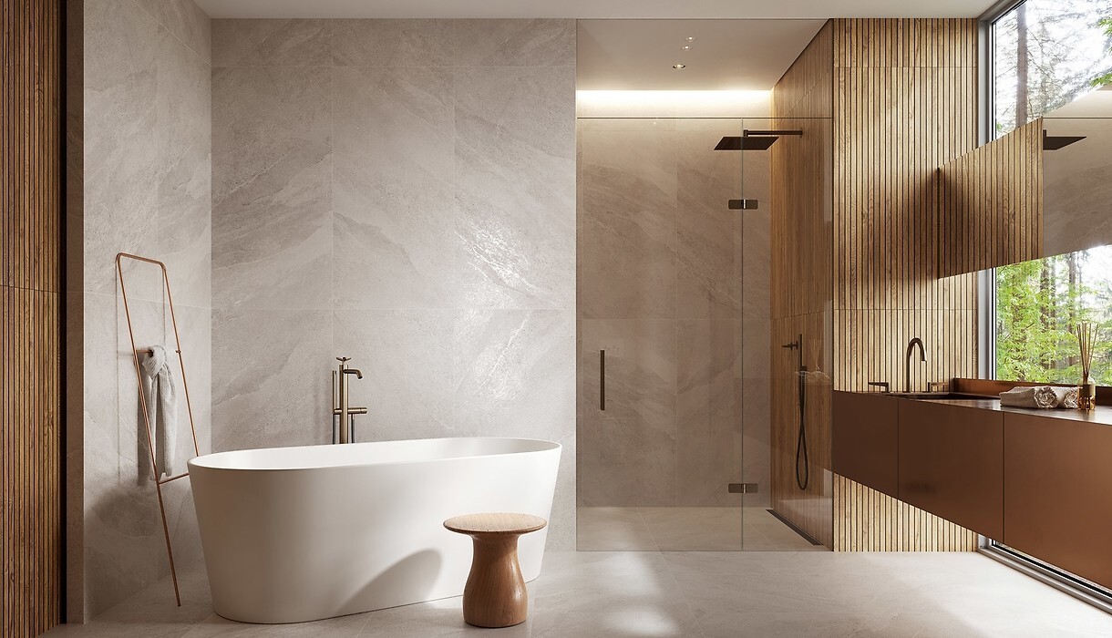 Плитка керамогранітна Sandbank Cream RECT 598x1198x8 Opoczno - Зображення 11820758-a9b00.jpg