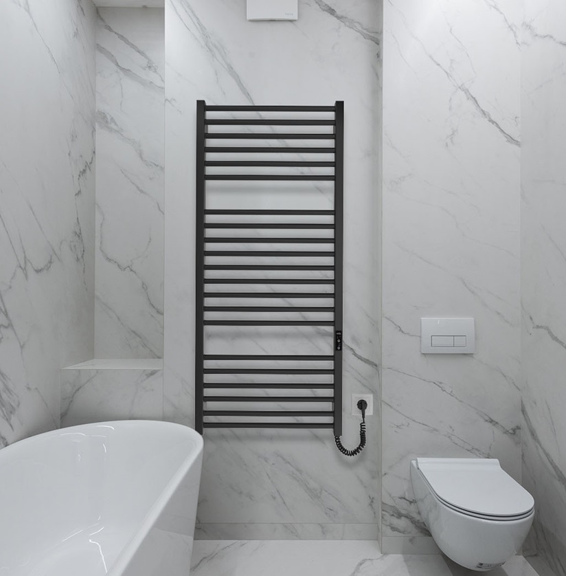 Полотенцесушитель электрический Derby черный 530x1170 Hygge Mario - Зображення 119264307-d6348.jpg