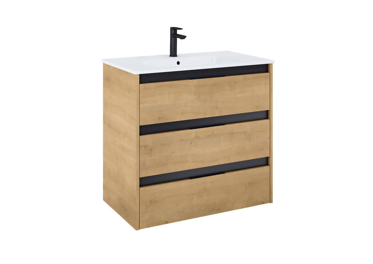 Шафка з умивальником Alpine Unik 800 A852017464 Roca - Зображення