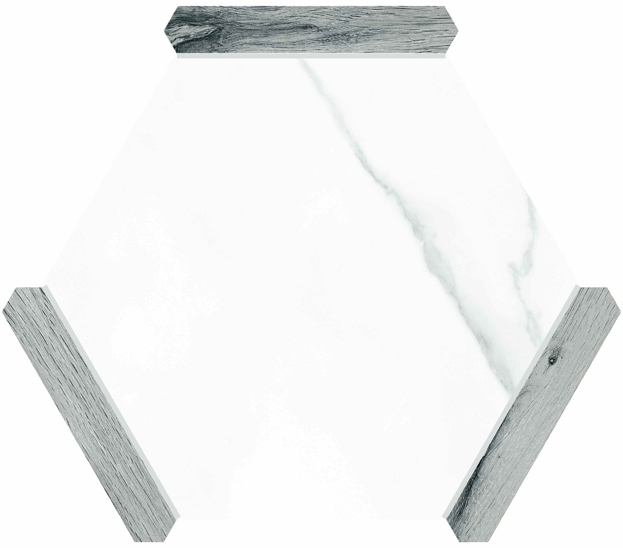 Плитка керамогранітна Denia Grey 220x250 Monopole - Зображення