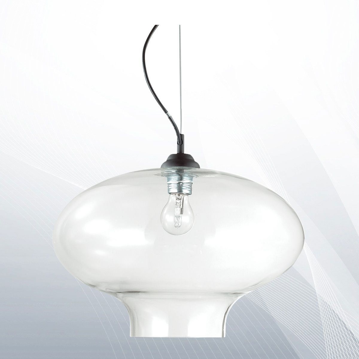 Люстра BISTRO' SP1 ROUND TRASPARENTE (120898), IDEAL LUX - Зображення