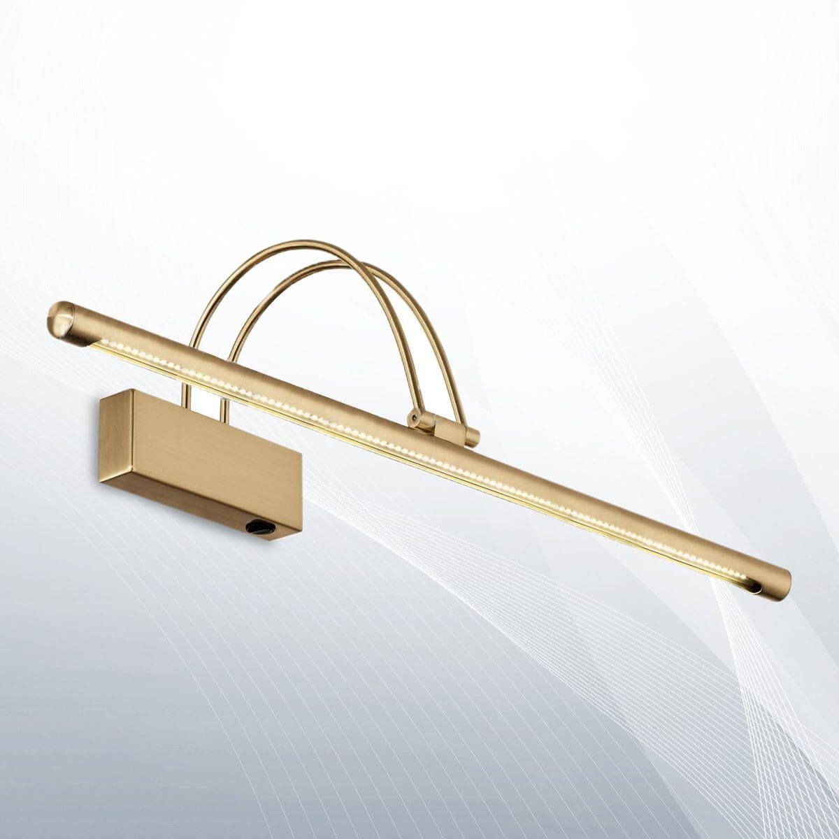 Світильник BOW AP D76 OTTONE SATINATO (121130), IDEAL LUX - Зображення