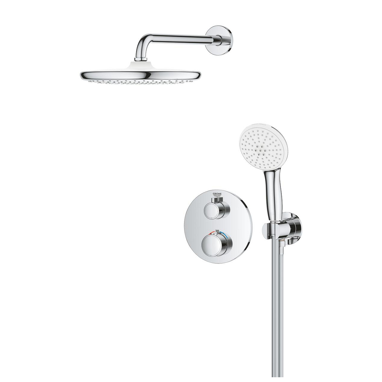 Душова система Grohtherm з Tempesta 250 34872000 Grohe - Зображення 121854361-9015b.jpg