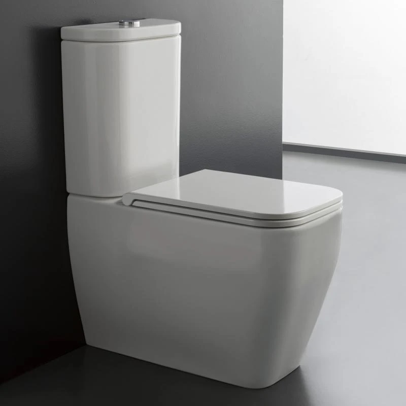 Компакт Teorema 2.0 з кришкою soft-close 5140CL5141 SCARABEO - Зображення
