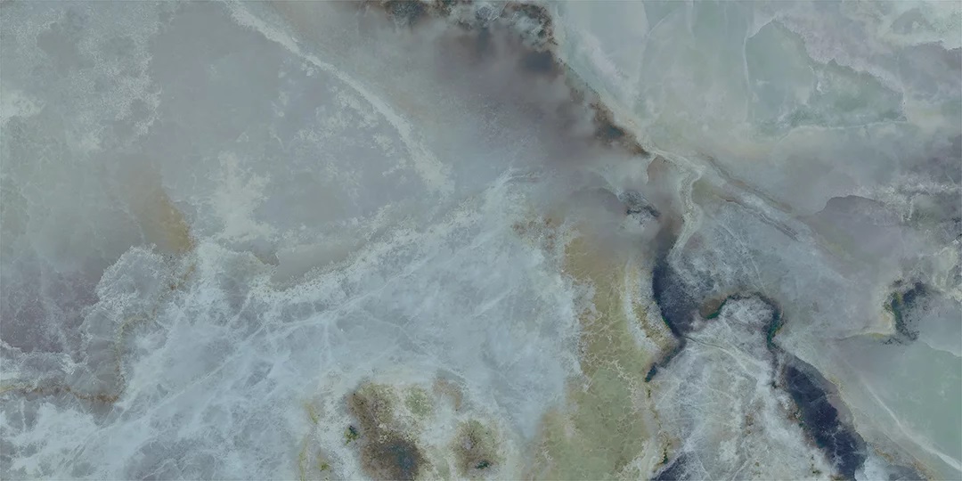 Плитка керамогранітна Invisible Green SZKL RECT POL 598x1198 Paradyz - Зображення