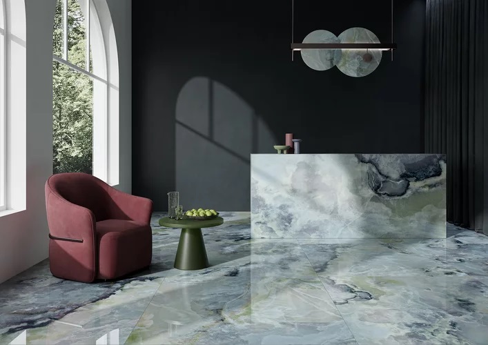 Плитка керамогранітна Invisible Green SZKL RECT POL 598x1198 Paradyz - Зображення 122634173-a957f.jpg