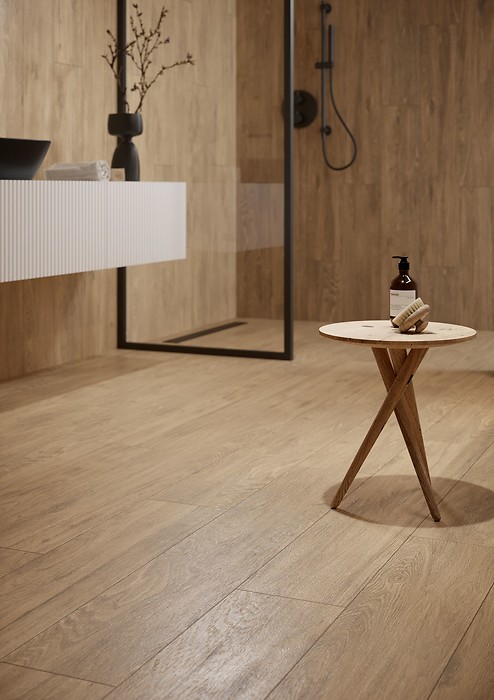 Плитка керамогранітна Wood Creation Beige RECT 221x890x8 Opoczno - Зображення 123109499-b48bb.jpg