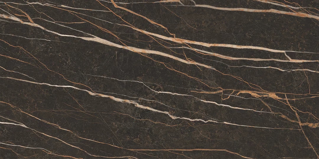 Плитка керамогранітна Pleasure Brown SZKL RECT MAT 598x1198 Paradyz - Зображення