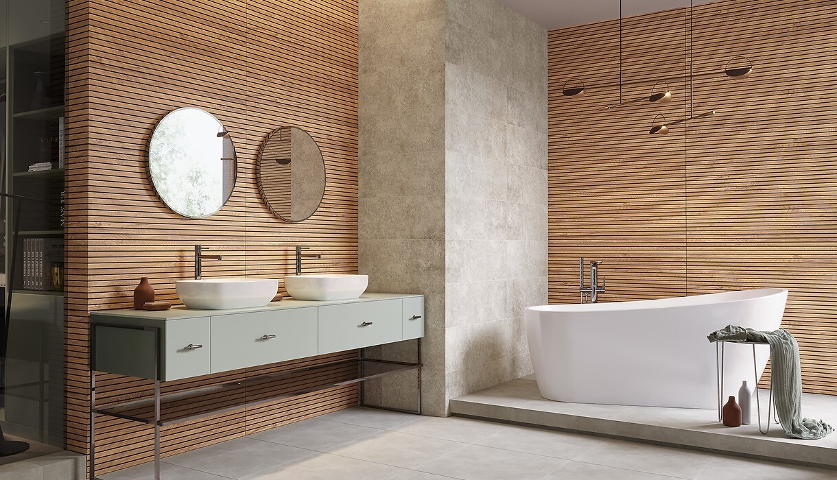 Плитка стінова Lamel Beige WT1026 RECT STR 290x890 Opoczno - Зображення 123934756-887af.jpg