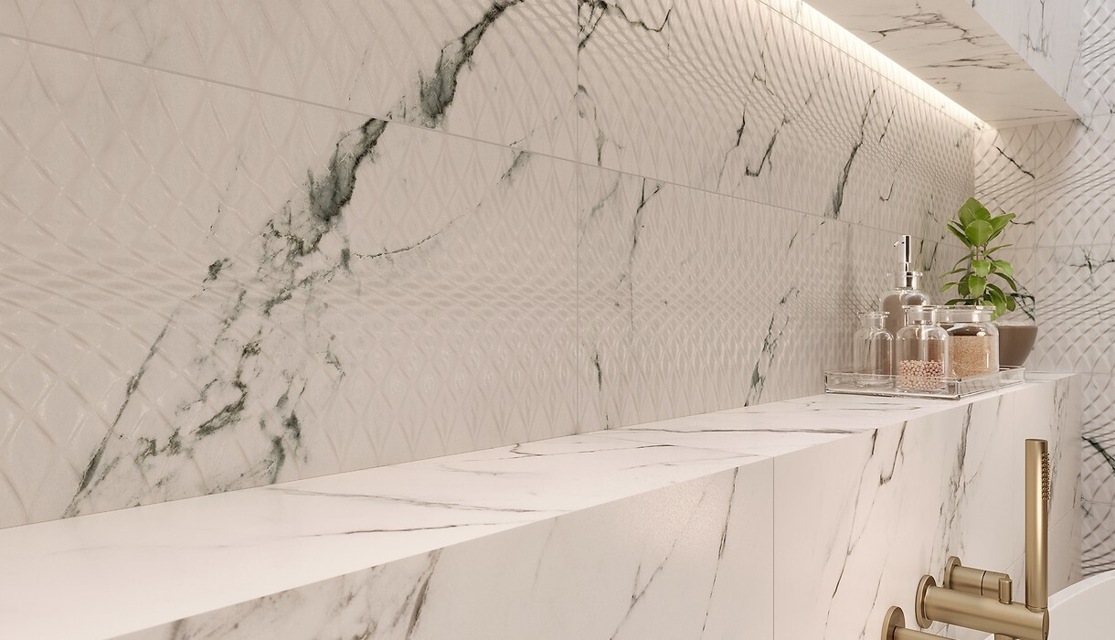 Плитка стінова White Micro PS906 STR 290x890x11 Opoczno - Зображення 123938453-bfd40.jpg