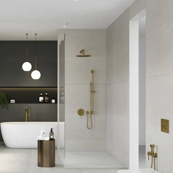 Душовий шланг 1250 мм Suparaflex 61071N0-00 Brushed gold Kludi - Зображення 125007100-1032c.jpg