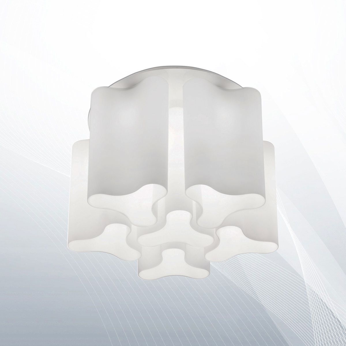 Світильник COMPO PL6 BIANCO (125503), IDEAL LUX - Зображення