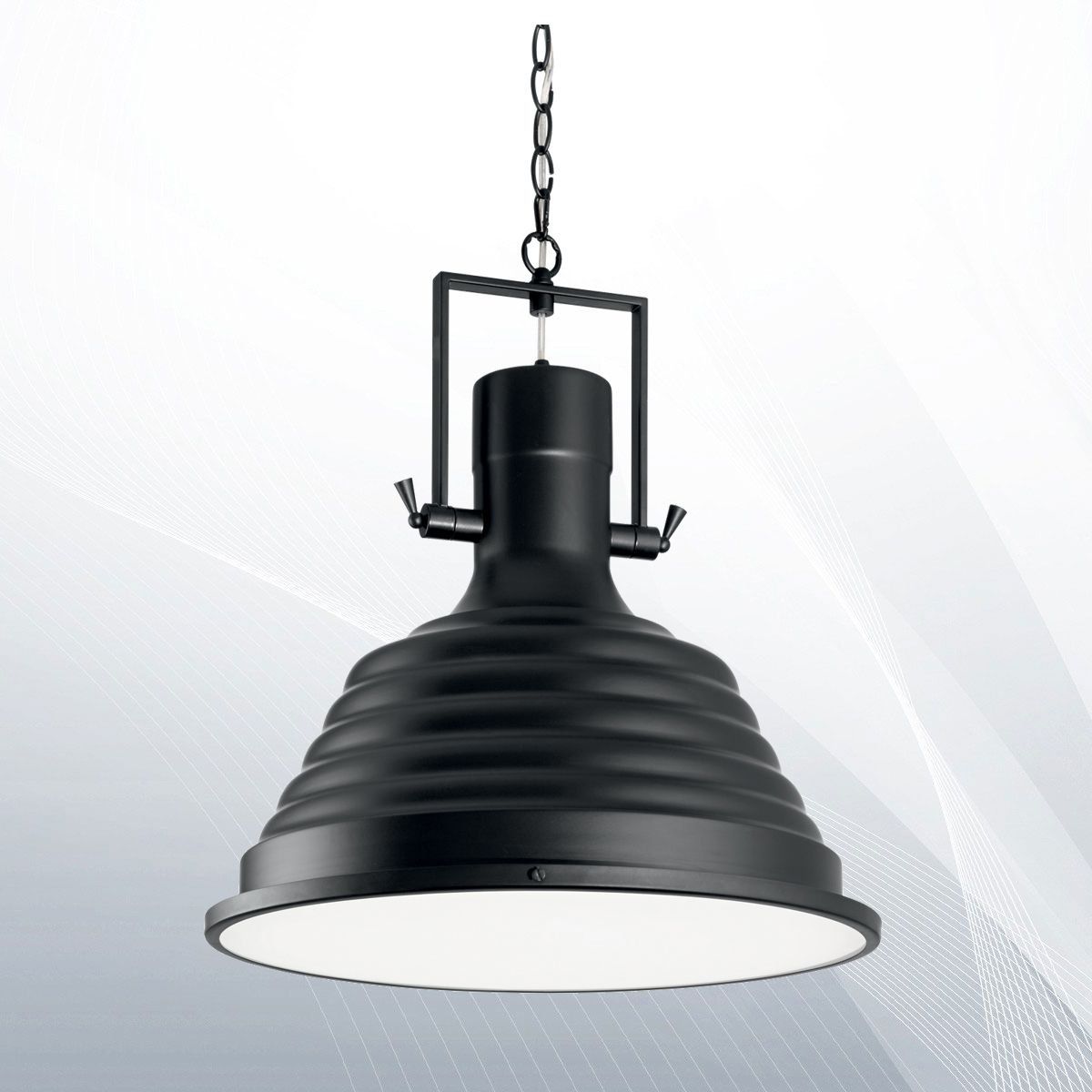 Люстра FISHERMAN SP1 NERO (125831), IDEAL LUX - Зображення