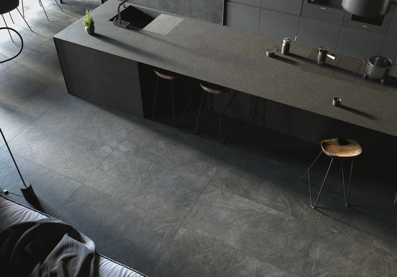 Плитка керамогранітна Pizarra Dark Grey RECT 600x600x30 StarGres - Зображення 128409903-5dc23.jpg