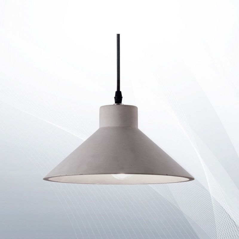 Люстра OIL-6 SP1 CEMENTO (129099), IDEAL LUX - Зображення