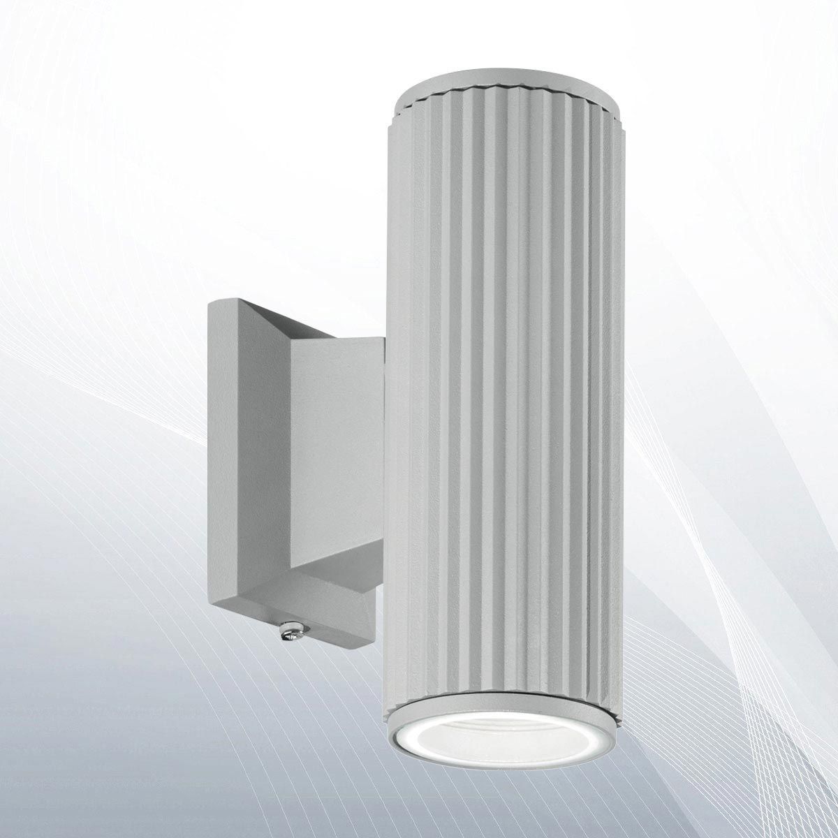 Світильник вуличний BASE AP2 GRIGIO (129440), IDEAL LUX - Зображення