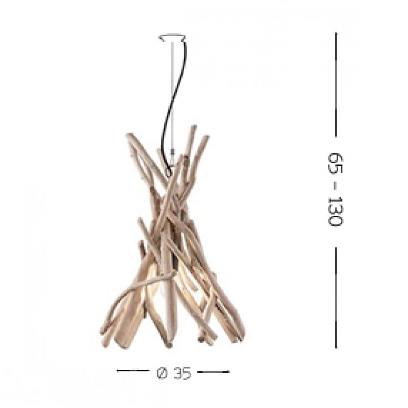 Люстра DRIFTWOOD SP1 (129600), IDEAL LUX - Зображення 129600-.jpg