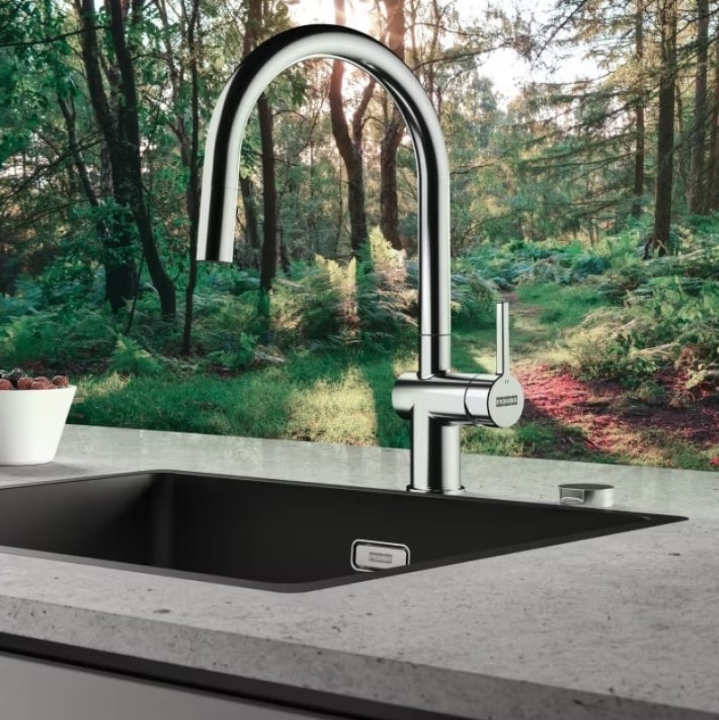 Змішувач для кухні Active J Black matt 115.0653.398 Franke - Зображення 129666247-1199a.jpg
