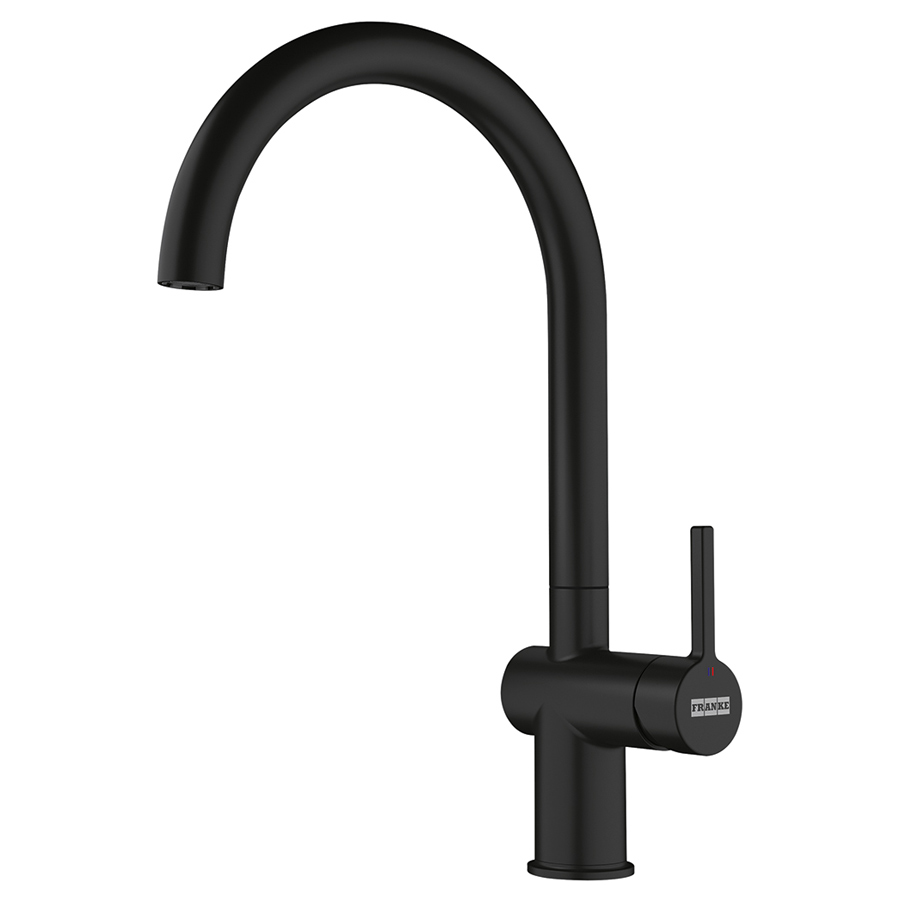 Змішувач для кухні Active J Black matt 115.0653.398 Franke - Зображення