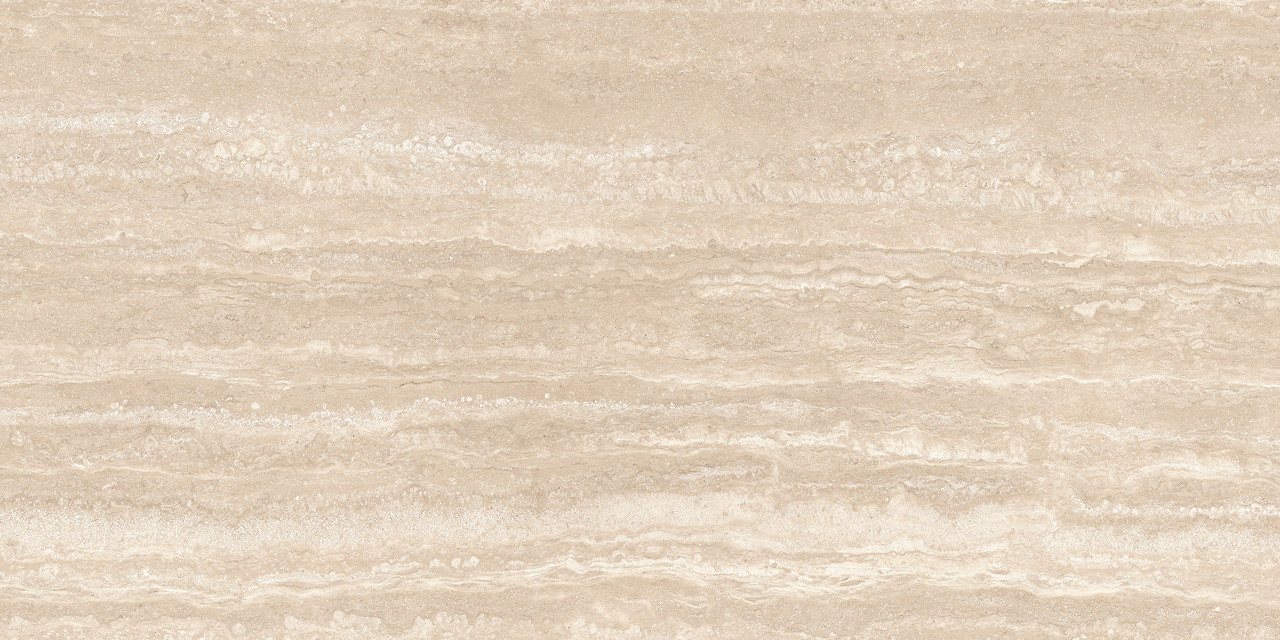 Плитка керамогранітна Travertino Beige Vein R10 RECT 600x1200 Ragno - Зображення