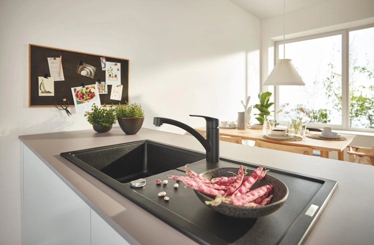 Смеситель для кухни Eurosmart DN 15 332812433 Black Grohe - Зображення 129986488-ea191.jpg