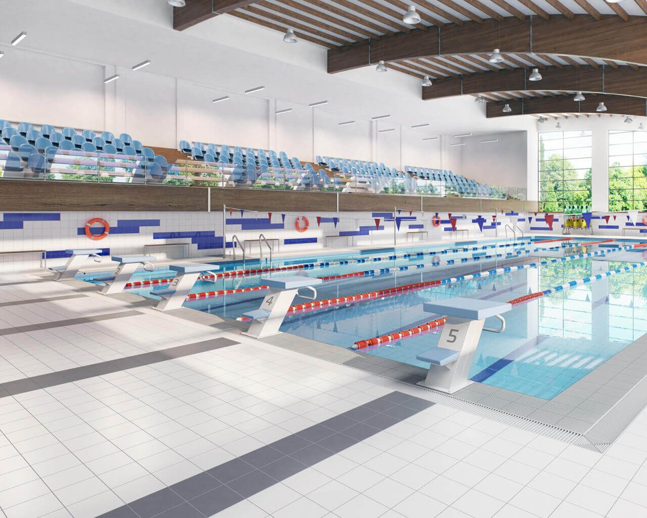 Плитка керамогранітна Gammo Grafit 198x198x7,5 Paradyz - Зображення 13046-aranzacja-plytki-na-duzy-basen-gamma-gammo-ceramika-paradyz-1-.jpg