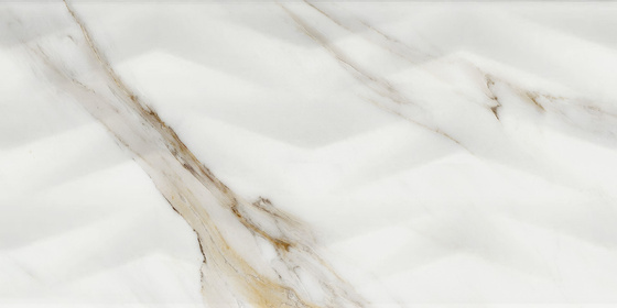 Плитка настенная Calacatta Oro Axis RECT 300x600 Ceramika Color - Зображення
