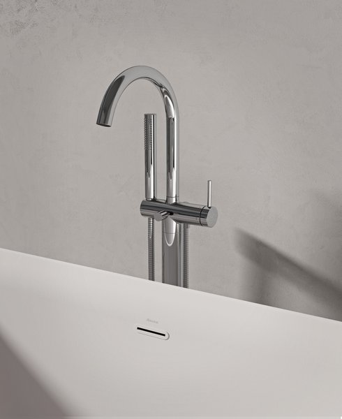 Змішувач підлоговий для ванни FM 082.20BL FREEDOM X070437 RAVAK - Зображення 130703813-9709a.jpg