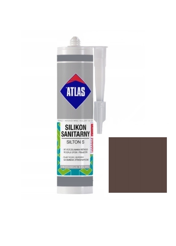 Силікон Atlas Silton S №024 темно-коричневий (280 мл) - Зображення 130762703-92d3a.jpg