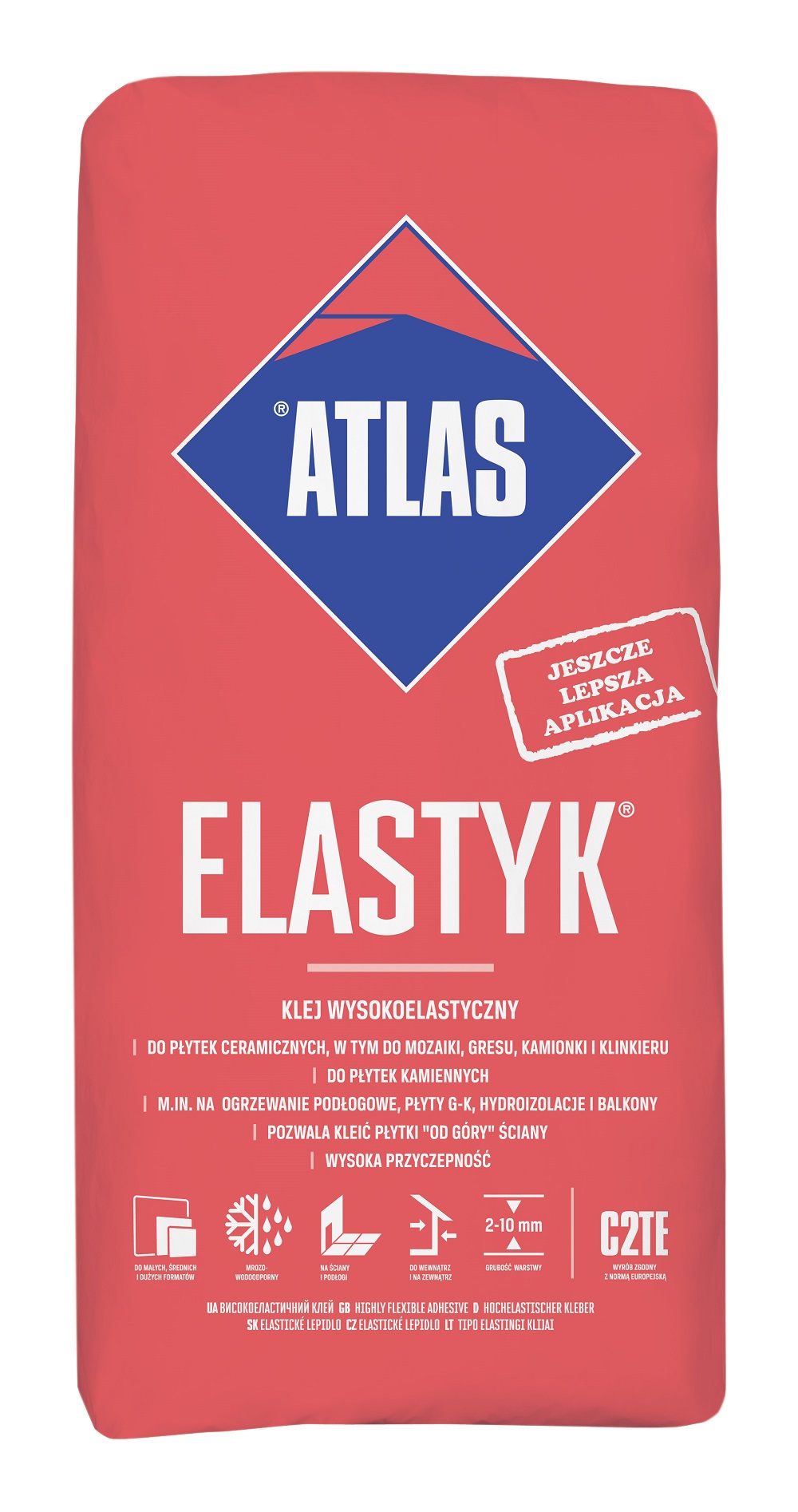 Клей для плитки Atlas Elastyk (25 кг) - Зображення