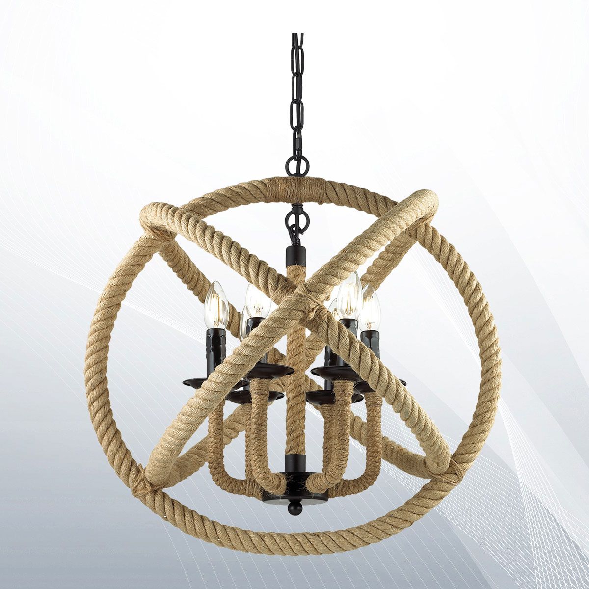 Люстра CORDA SP6 (130910), IDEAL LUX - Зображення