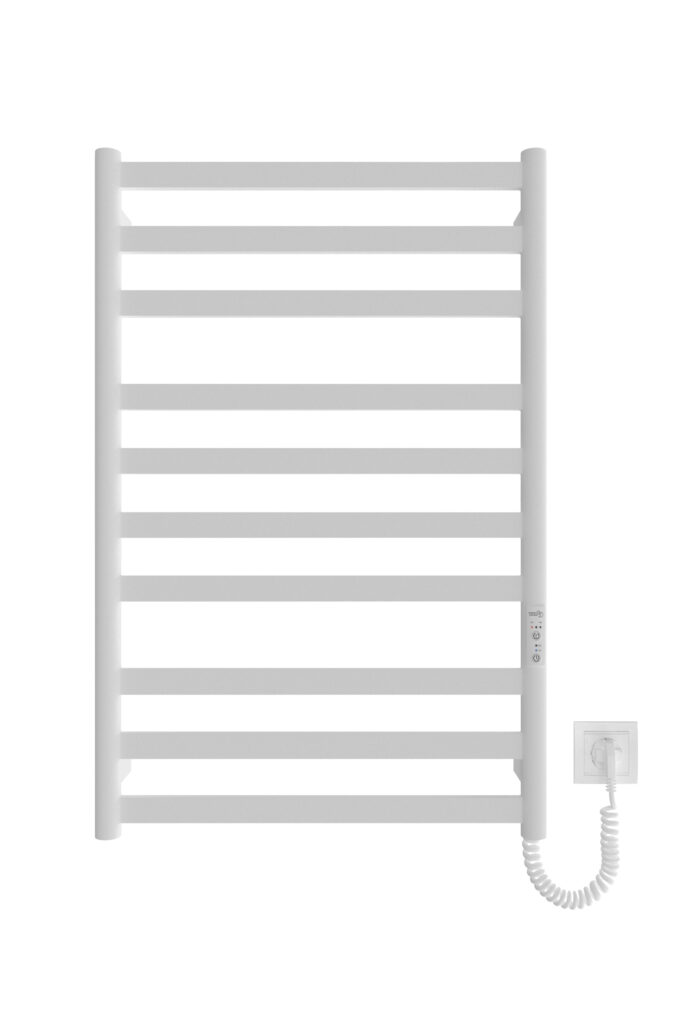 Рушникосушка електрична Oxford білий 530x770 Hygge Family - Зображення