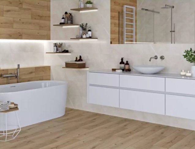 Плитка стінова Fortunato Beige Glossy 250x400x8 Cersanit - Зображення 132346381-d611b.jpg