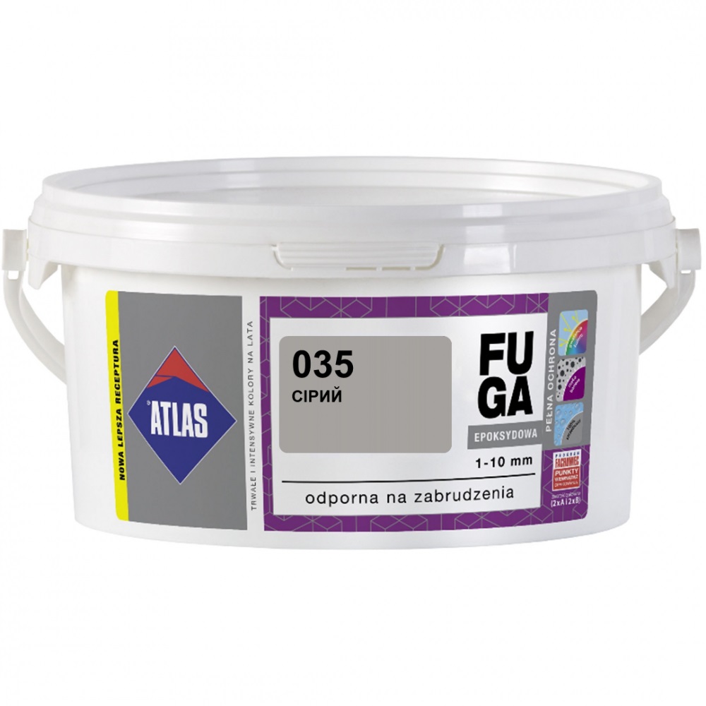 Затирка для швов Atlas эпоксидная №035 серый (2 кг) - Зображення 132594360-e78f6.jpg