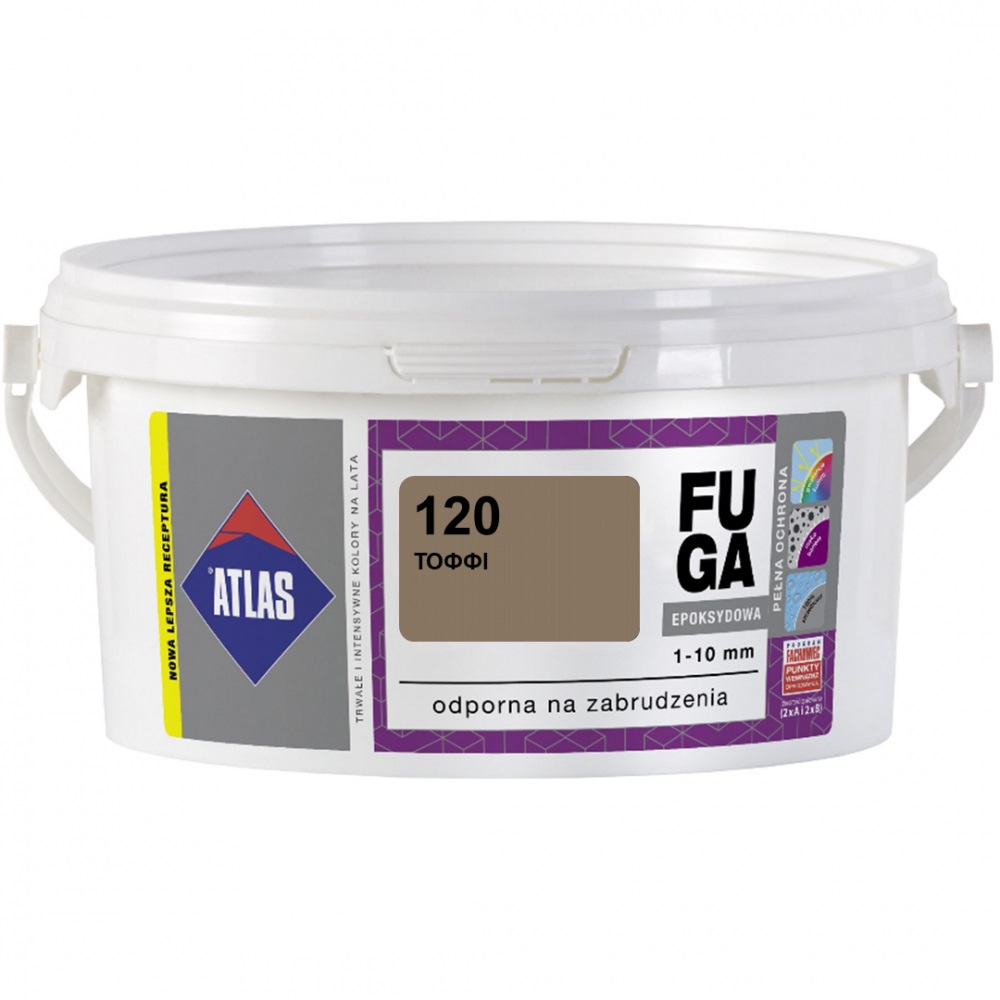 Затирка для швов Atlas эпоксидная №120 тоффи (2 кг) - Зображення 132598274-dcb1e.jpg