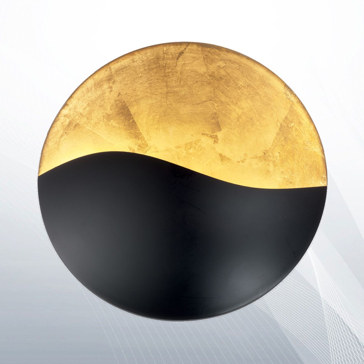 Світильник SUNRISE A4 NERO E ORO (133300), IDEAL LUX - Зображення