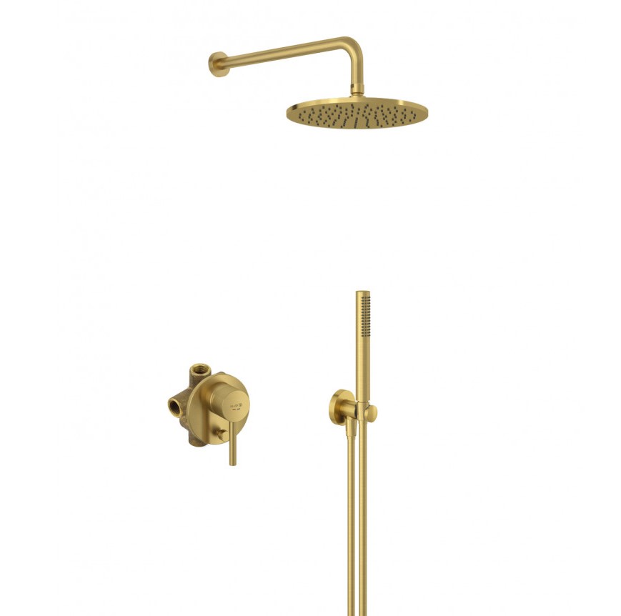 Душова система 7 в 1 Bozz 38736N076 Brushed gold Kludi - Зображення 134394112-f412b.jpg