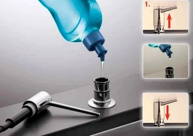 Дозатор для рідких миючих засобів Atlas Нержавіюча сталь 112.0625.483 FRANKE - Зображення 134481732-a6d5c.jpg