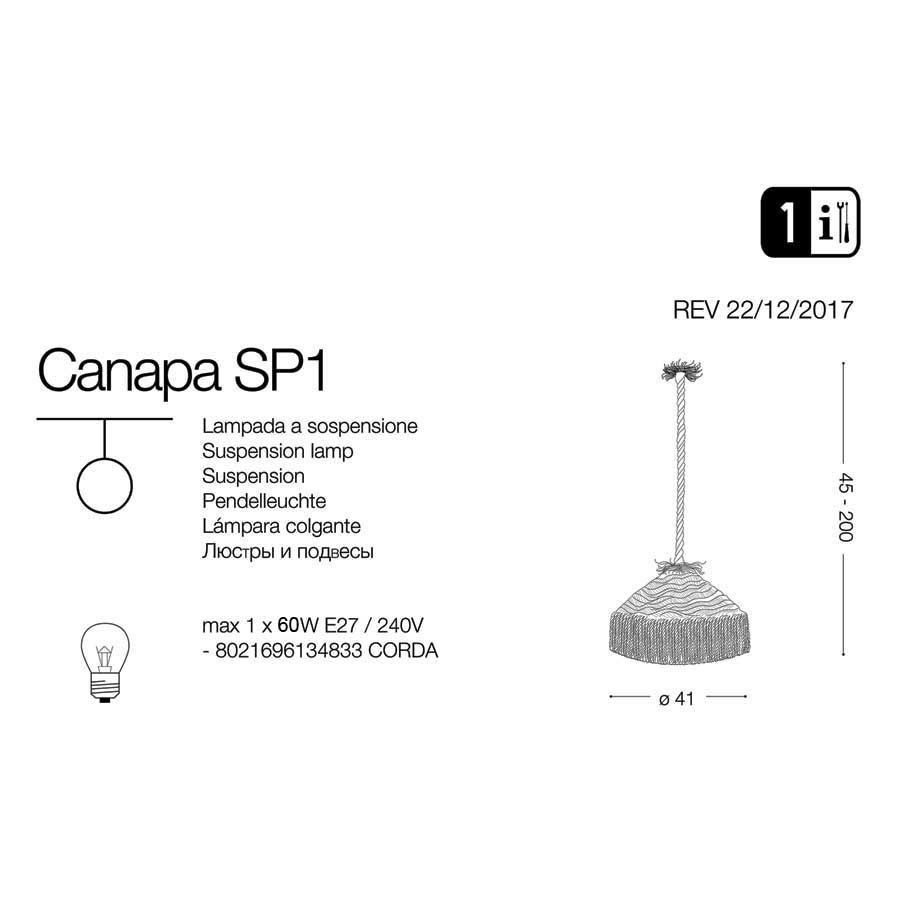 Люстра CANAPA SP1 (134833), IDEAL LUX - Зображення 134833-.jpg