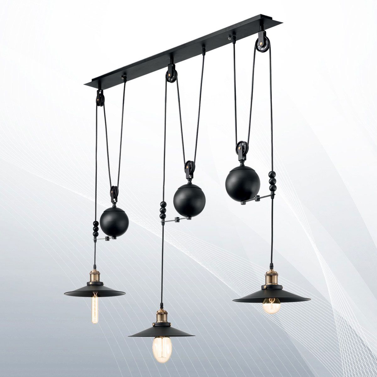 Люстра UP AND DOWN SP3 (136349), IDEAL LUX - Зображення