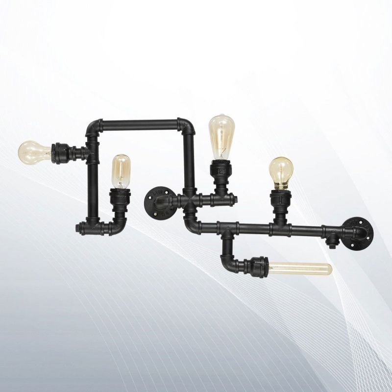 Світильник PLUMBER PL5 NERO (136707), IDEAL LUX - Зображення