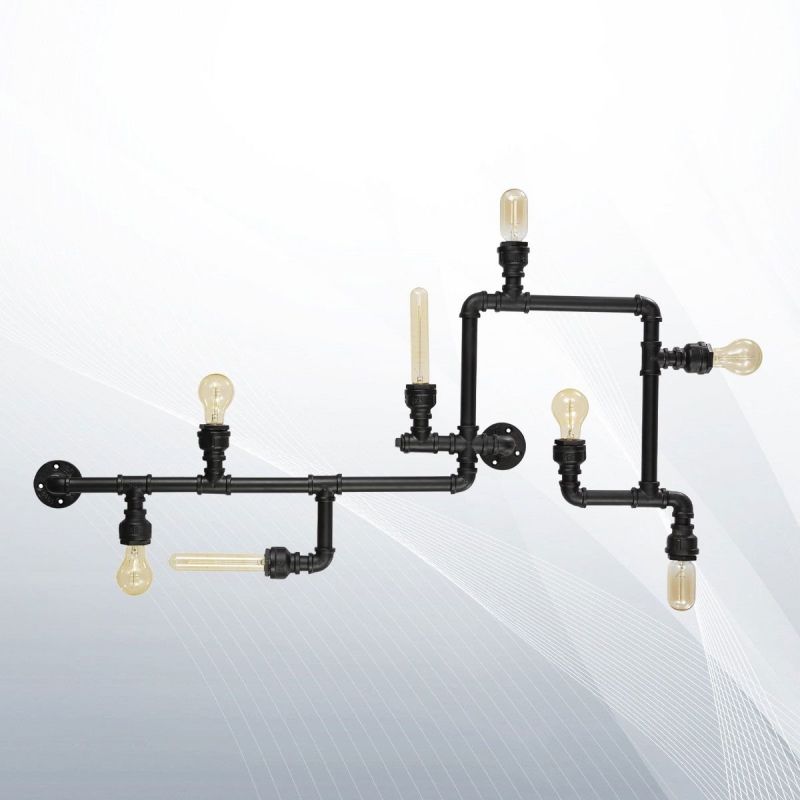 Світильник PLUMBER PL8 NERO (136714), IDEAL LUX - Зображення