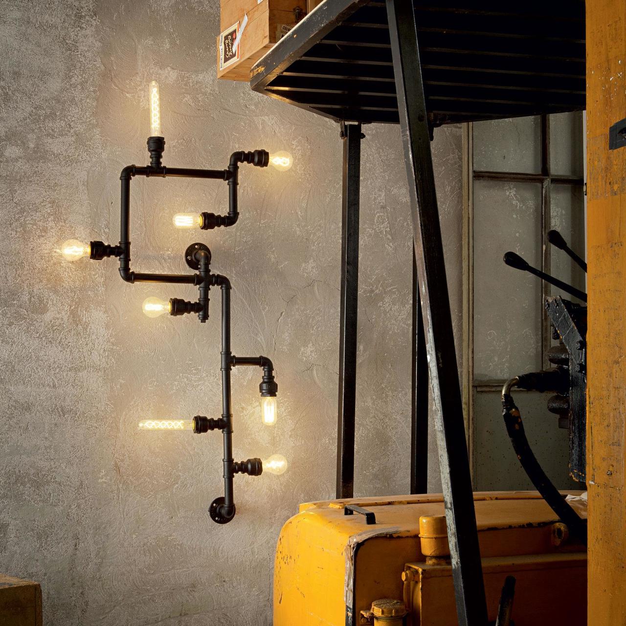 Світильник PLUMBER AP3 NERO (142517), IDEAL LUX - Зображення 136714_LO.jpg