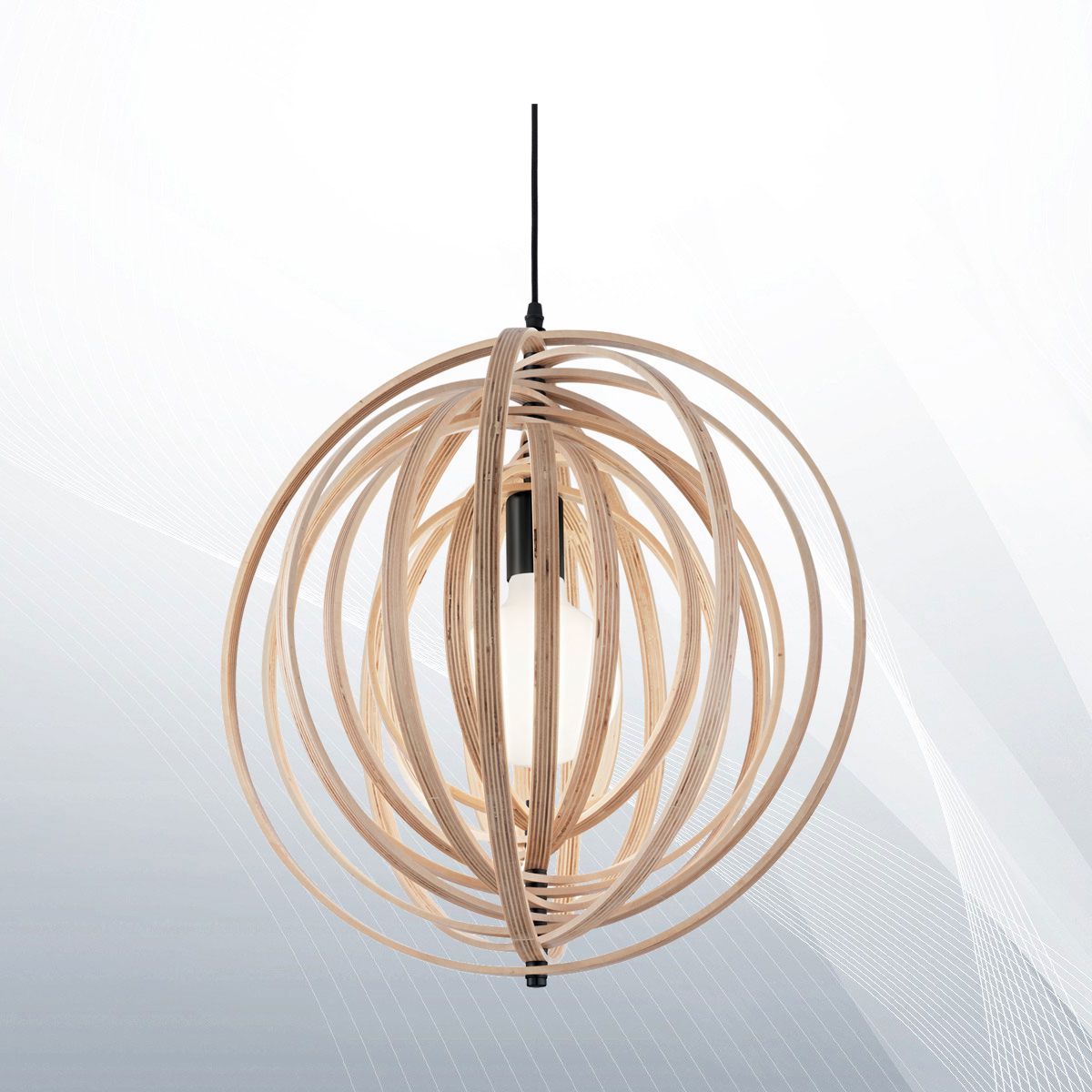 Люстра DISCO SP1 LEGNO (138275), IDEAL LUX - Зображення