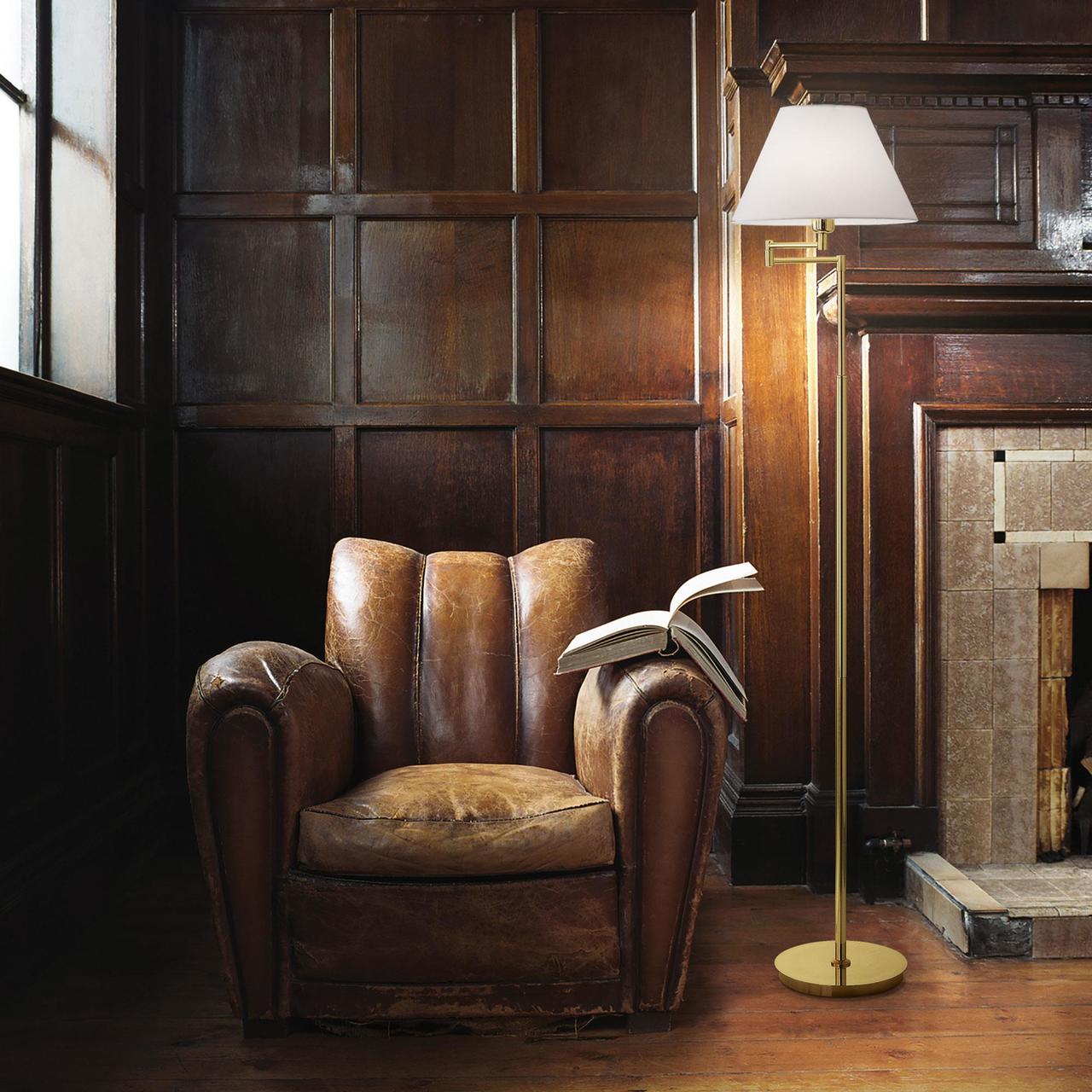 Торшер BEVERLY PT1 OTTONE SATINATO (140315), IDEAL LUX - Зображення 140315_IN.jpg