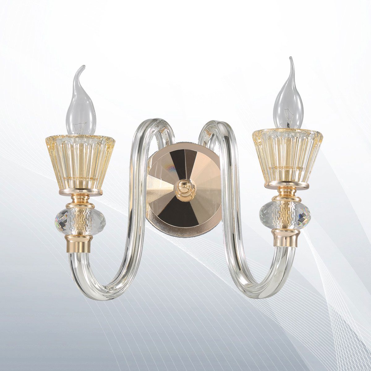 Бра STRAUSS AP2 (140599), IDEAL LUX - Зображення