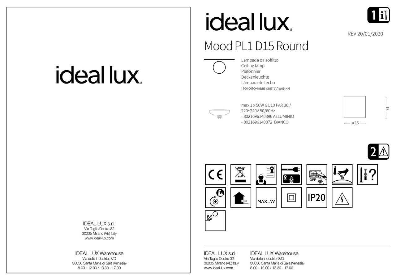 Точковий світильник MOOD PL1 D15 ROUND NERO (243450), IDEAL LUX - Зображення 140872_IS.jpg