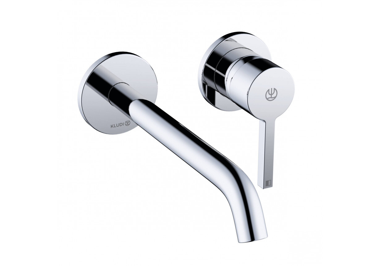 Змішувач для умивальника 220 Nova Fonte 202450515 хром Kludi - Зображення
