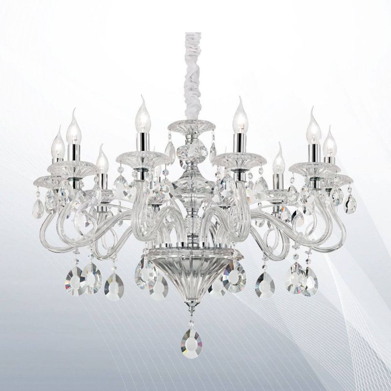 Люстра NEGRESCO SP10 TRASPARENTE (141060), IDEAL LUX - Зображення 141060.jpg